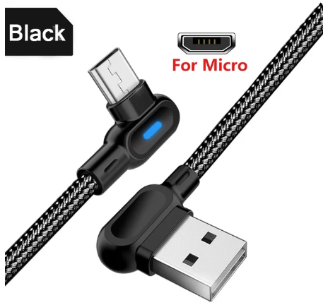 Carregador para iPhone - USB C - Micro-USB | Cabo Titã™